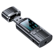 Bluetooth 5.4 Transmitter Receiver Wireless Audio 3.5mm Jack Aux Adapter DC5V