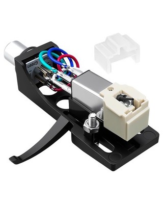 Black Headshell, AT-3600L Magnetic Cartridge Compatible with Pioneer PLX-1000...