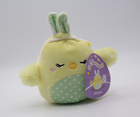 5" Aimee the Chick with Bunny Ears Squishmallows Easter Squad Plush Toys
