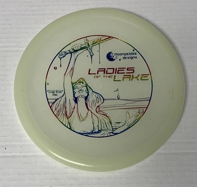Lone Star Discs Glow Armadillo White 173 Grams Putt & Approach Disc