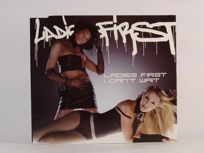 LADIES FIRST I CAN'T WAIT (I19) 4 Track CD Single including Picture Sleeve POLYD