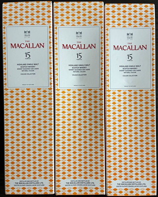 The Macallan 15 Years Old Highland Single Malt Scotch Whisky Colour Collection