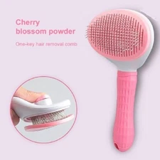 Pet Hair Remover Dog Cat Comb Grooming Massage Deshedding Self Cleaning Brush