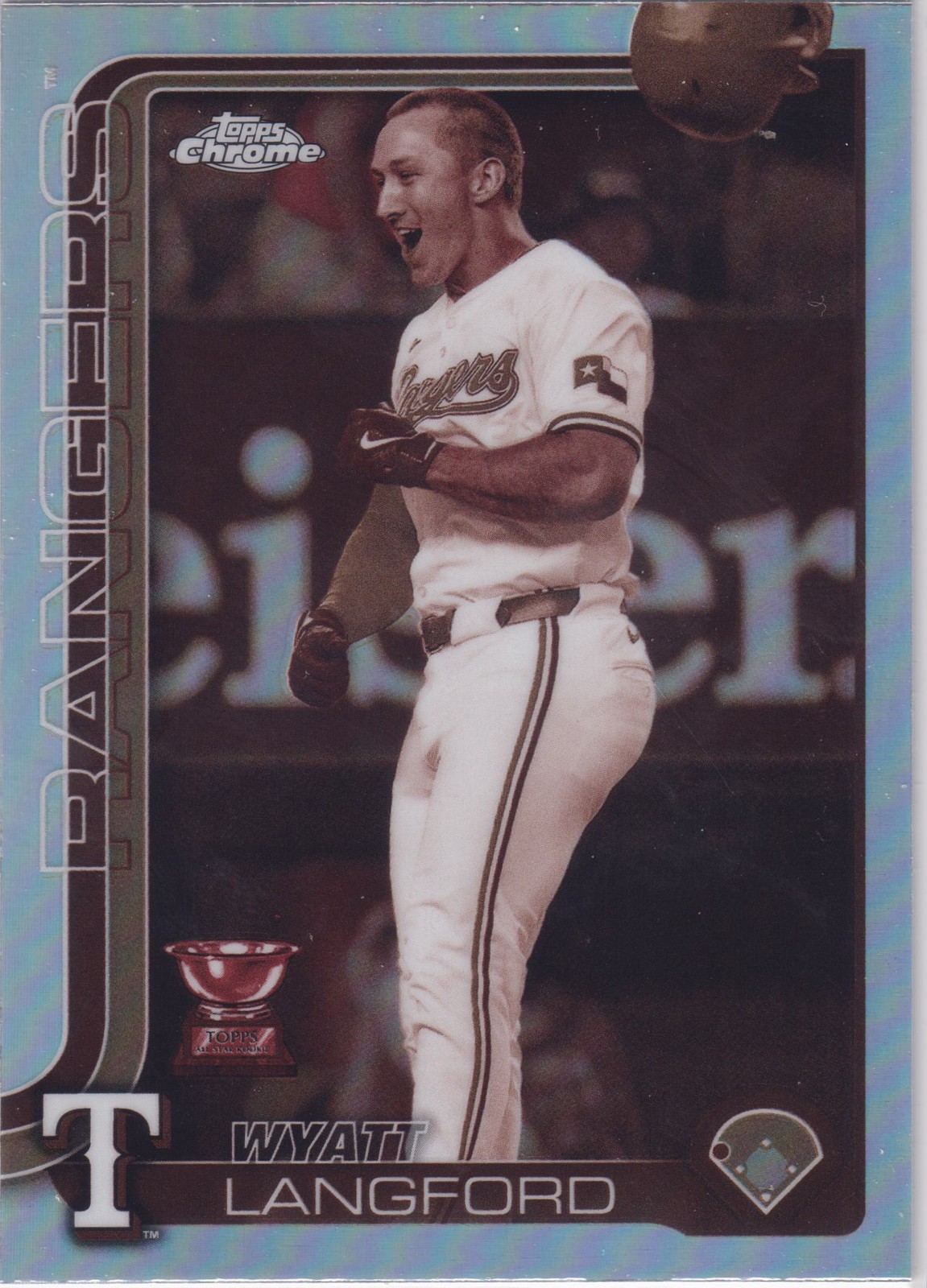 2025 Topps Chrome #68 Wyatt Langford Sepia Refractors
