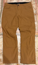 Orvis Mens Tech Straight Leg Chino Pants Brown Classic Casual Wear Outdoor 38