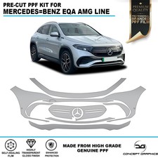 Front Bumper Stone Chip Guard PPF Paint Protection for Mercedes-Benz EQA AMG