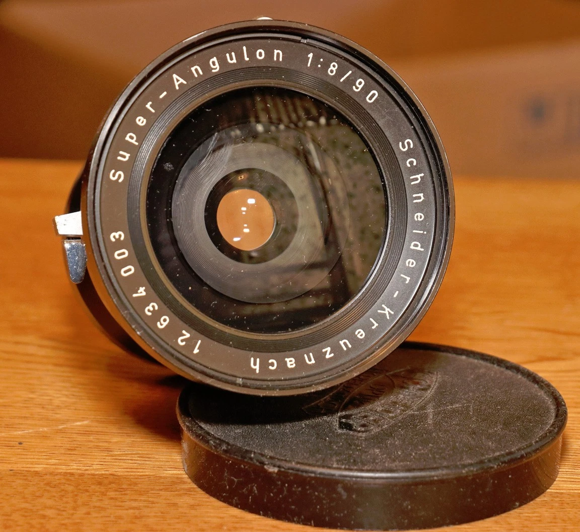Schneider Super-Angulon 90mm Focal f/8 Camera Lenses for sale | eBay
