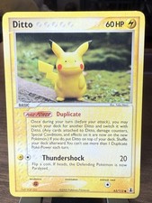 Pokémon Ditto (Pikachu) 063/113 EX Delta Species 2005 English - MP