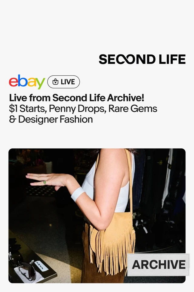 Live From Second Life Markets! $1 Starts, Penny Drops on Archival Vintage Gems