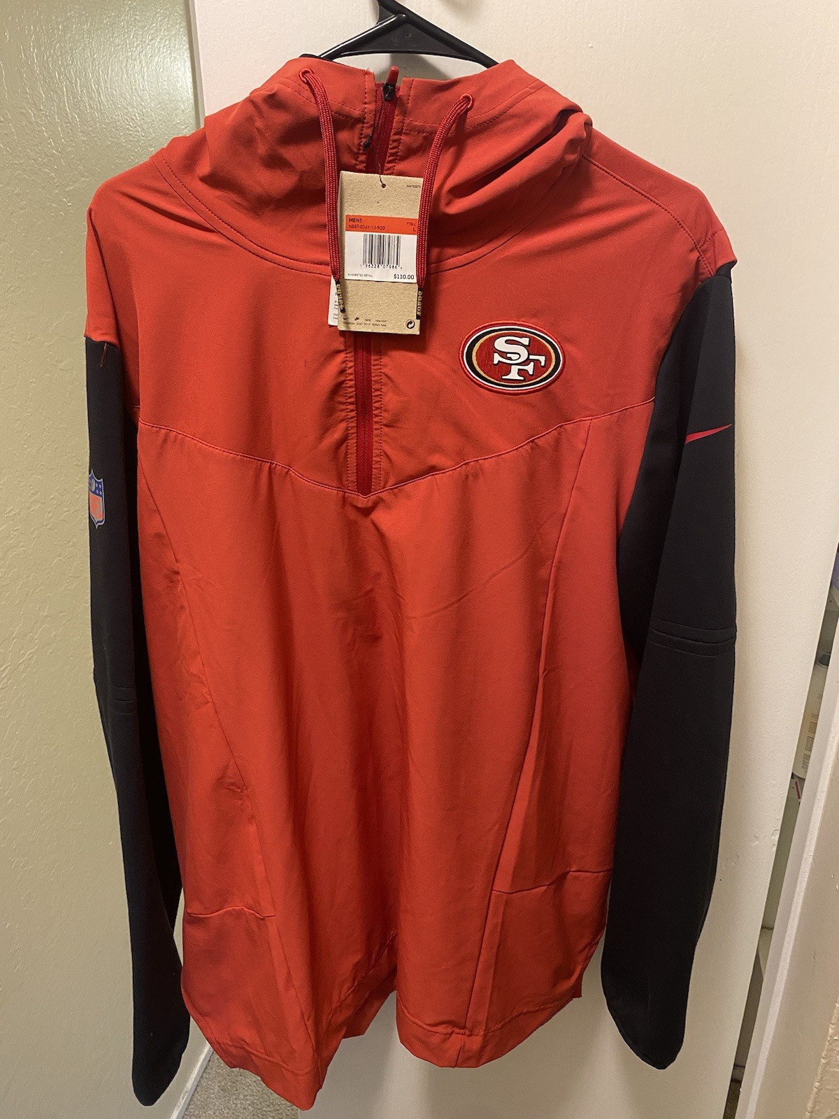 SACAI X NIKE Giacca con zip Nike 49ers