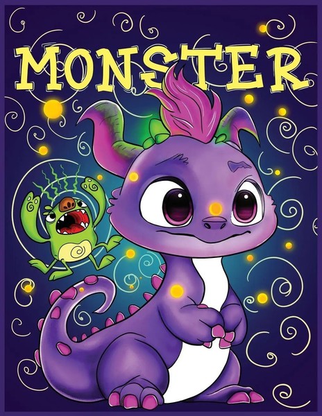 Monster Activity Book For Kids | Laura Bidden | Taschenbuch | Englisch | 2024-image