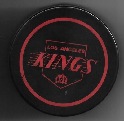 Eishockey Puck LOS ANGELES KINGS      DEL NHL