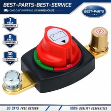 Battery Disconnect Switch Side Top Post 12v-48v 275a Car Truck Rv Marine Battery Disconnect Switch Side Top Post 12v-48v 275a Car Truck Rv Marine