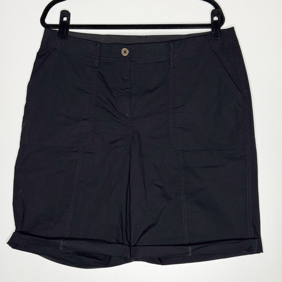 Chico's Casual Fly Front Cargo Shorts Women's Size 14 Large (Chico's ...