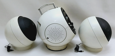 Weltron Space Ball Radio Stereo Cassette 2004s - Vintage - For