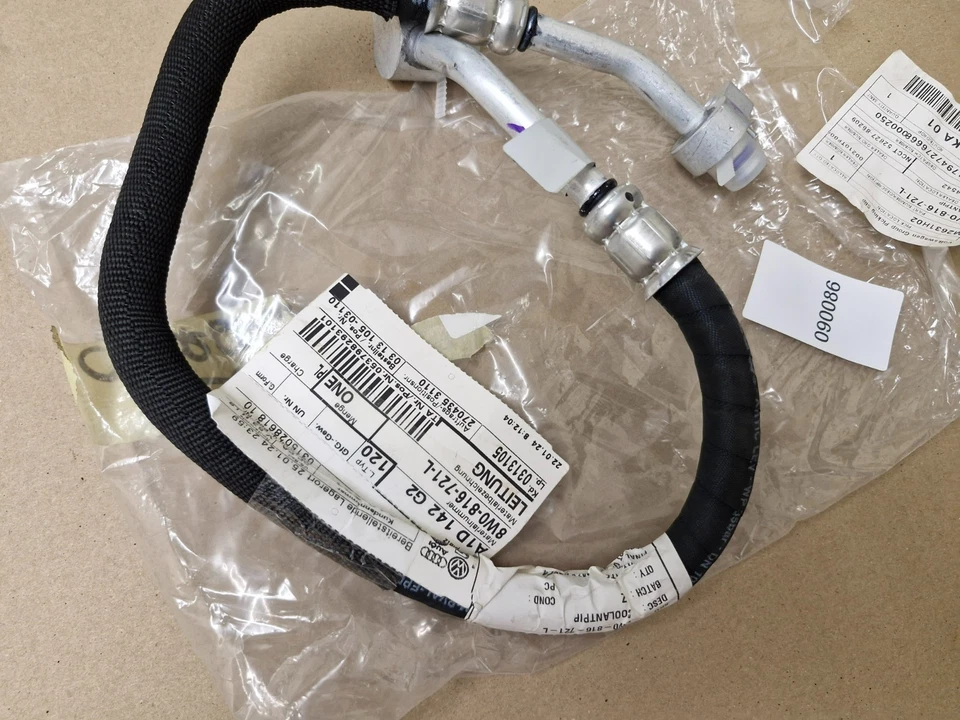 Audi A4 A/C Air Conditioning Hose Pipe Line 8W0816721L B9 2016-on Genuine NEW - Image 4 of 4
