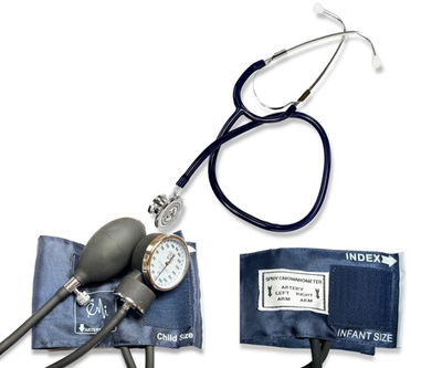 #ad EMI 311 Pediatric Aneroid Sphygmomanometer Cuff Set Child Infant Blood Pressu... $49.56