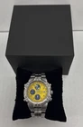 Vintage Seiko 42mm Chronograph Men's Watch Stainless Steel 7T32-6K19