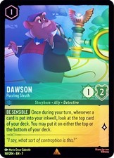 Cold Foil DAWSON PUZZLING SLEUTH 1x Rare Disney Lorcana NM