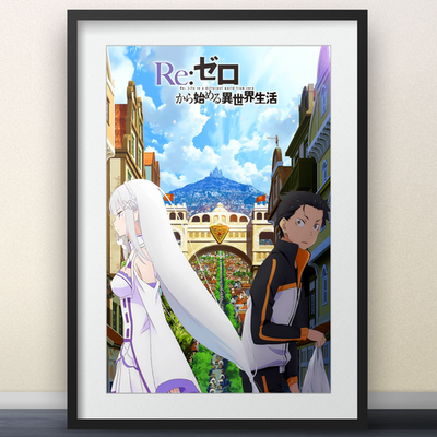 Re: Zero Re Zero Season 1 Director's Cut Key Visual Art - 11x17