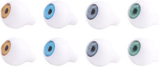 8 Pieces round Acrylic Doll Eyes Eyeballs 14Mm