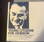 Rare Movie Stars Young Citizens For Johnson LBJ Brochure Not Pin Pinback — photo 4