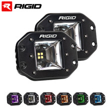 Rigid Industries Radiance Scene Flush Mount Light Pods W 8 Backlight Options