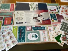 Big Lot Creative Memories Scrapbook Christmas Die Cuts Stickers Nordic Nativity