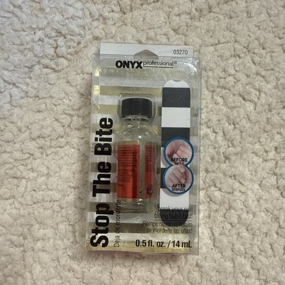 Onyx Professional Stop The Bite Nail Biting Deterrent Polish 0.5 Fl Oz