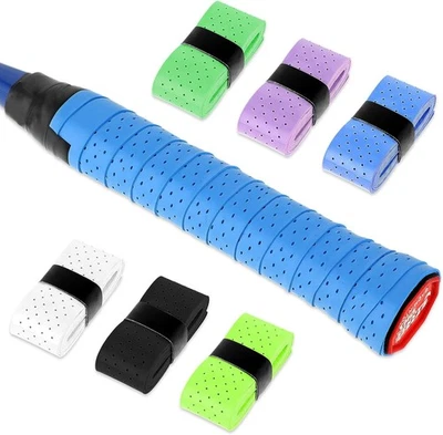 8 Stück Griffband Anti-Rutsch Badminton Overgrip Tennisschläger Soft Grip Tape T - Bild 1 von 4