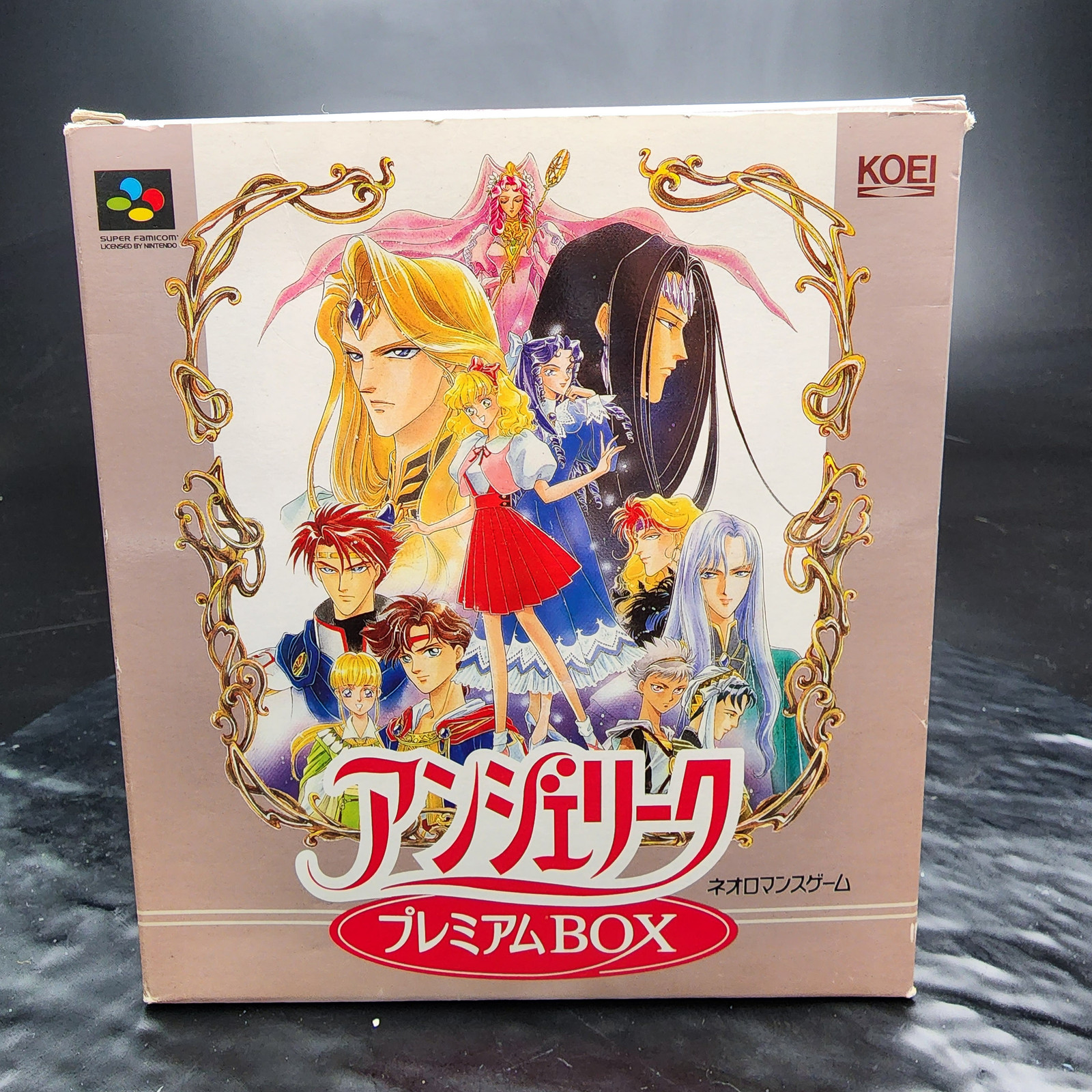 Angelique Premium Box Neo Romance Game Super Famicom SFC No Disc 