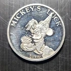 1/2 Troy Oz .999 Silver Disney's Mickey's Magic Luck Coin Limited Edition
