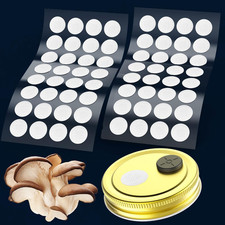 64Pcs 20Mm Diameter Synthetic Filter Disc Hydrophobic PTFE Membrane 0.3Um Pore S