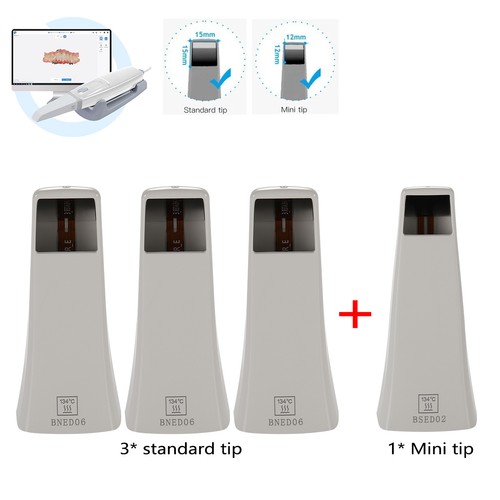 Punte per scanner intraorale con riscaldatori a specchio standard/mini per SCAN 33 - Foto 2 di 29
