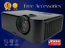 REFURBISHED InFocus IN3124 DLP Projector 4800 Lumens 20W Speakers Full HD w/Kit✅
