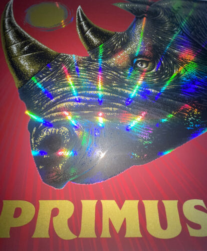 Primus Poster Todd Slater Print Les Claypool Austin 2018 Rainbow Foil Variant - Picture 2 of 8