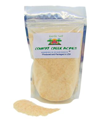 16 oz Garlic Salt Seasoning- A Great Addition To Any Meal-Country Creek LLC