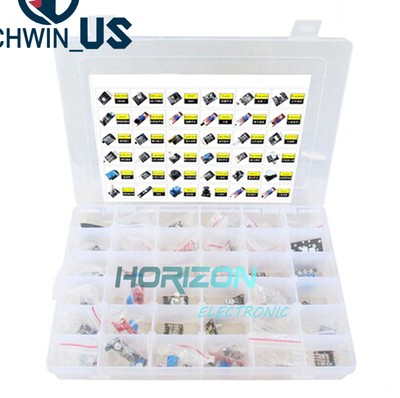 Ultimate 37 in 1 Sensor Modules Kit for Arduino & MCU Education User + Free case