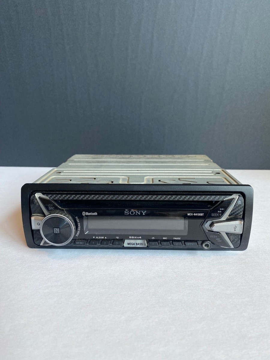 Sony Model MEX-N4100BT Stereo, Bluetooth CD Player iPhone
