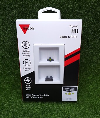 Trijicon HK109Y Bright & Tough Night Sight Set for H&K P2000/P2000SK - 600600