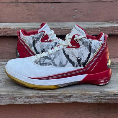 Nike Air Jordan 22 XX2 OG Omega White Red Shoes Men's Size 12