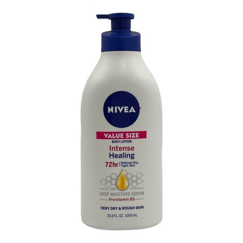 Nivea Intense Healing 72HR Body Lotion Provitamin B5 33.8 oz Deep