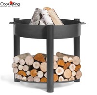 Feuerschale Montana Ø 70 Cm Feuerstelle FüR Den Garten Aus Stahl Feuerkorb Grill