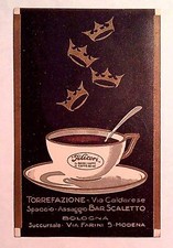 1929-BOLOGNA-CAFFE' /BAR SCALETTO-PUBBLICITA'- FILICORI-EOLO CAMPORESI-FORLI'