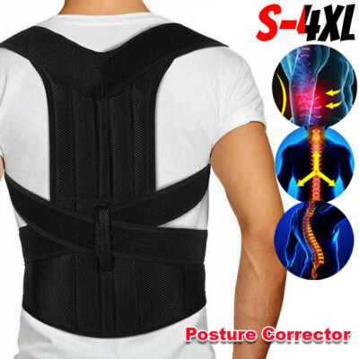 Heavy Duty Lower Lumbar Back Belt Exercise Waist Support Brace Suspenders Work