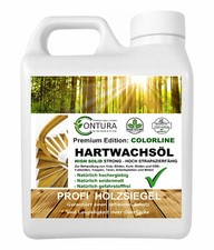 1L Hartwachs&ouml;l Color&ouml;l Holz&ouml;l 12 Farben Hart&ouml;l M&ouml;bel&ouml;l Parkett&ouml;l Eiche Wei&szlig; Holz