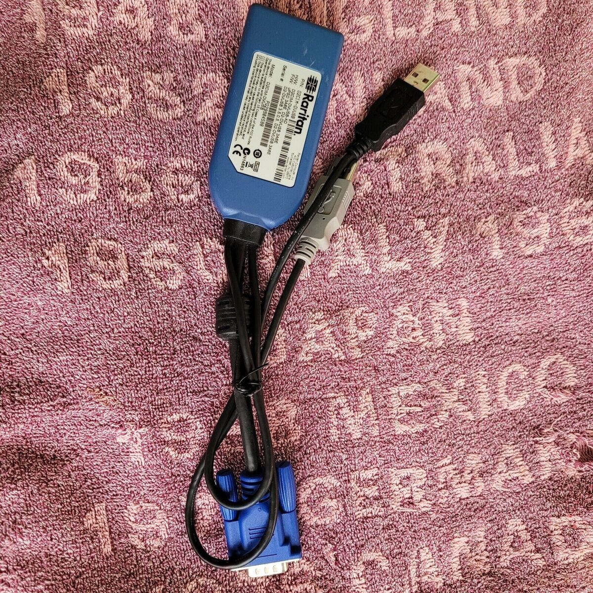 Raritan D2CIM-DVUSB VGA Dual USB BIOS Level - Dominion KX2 Raritan D2CIM-DVUSB VGA Dual USB BIOS Level - Dominion KX2