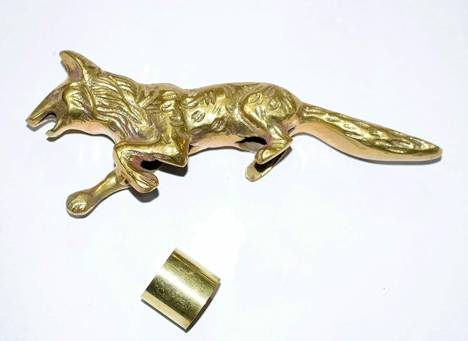 Walking Stick Solid Brass Designer Polish Plated … - image 2