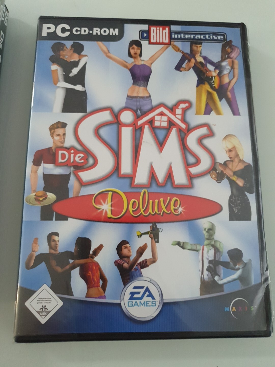 Die Sims Deluxe PC Deutsch OVP mit Handbuch EA CD-ROM USK 0 PAL - Bild 2