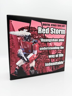 DX9 Toys - D21 Red Storm - Masterpiece Sideswipe (First Edition) - New!